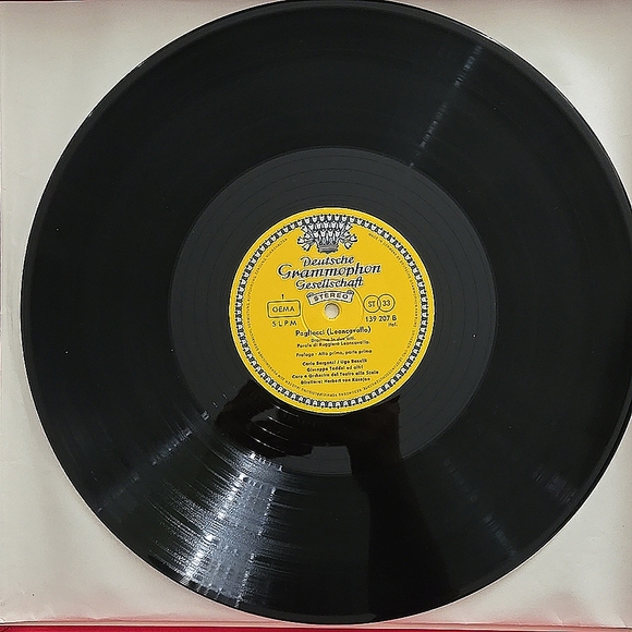 Karajan MASCAGNI Cavalleria Rusticana LEONCAVALLO I Pagliacci - DGG 3LP 1966 - Picture 12 of 12
